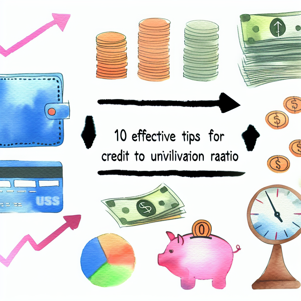 10 Effective Tips for Reducing Your Credit Utilization Ratio