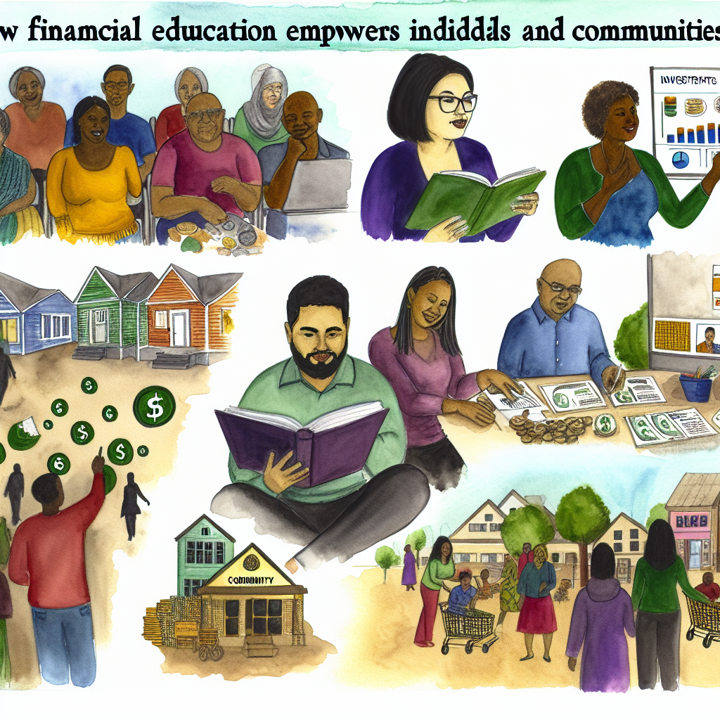 How Financial Education Empowers Individuals and Communities